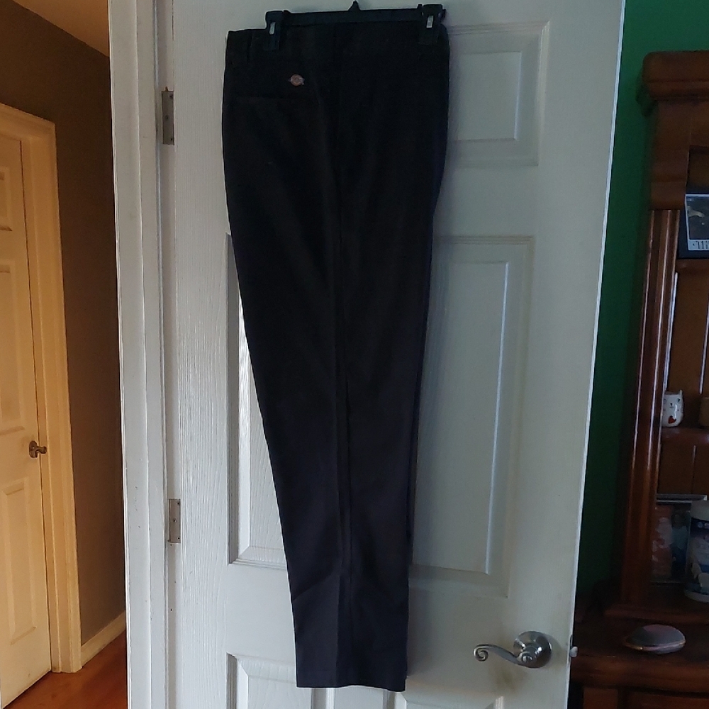 Dickies Men's Charcoal Dress Pants